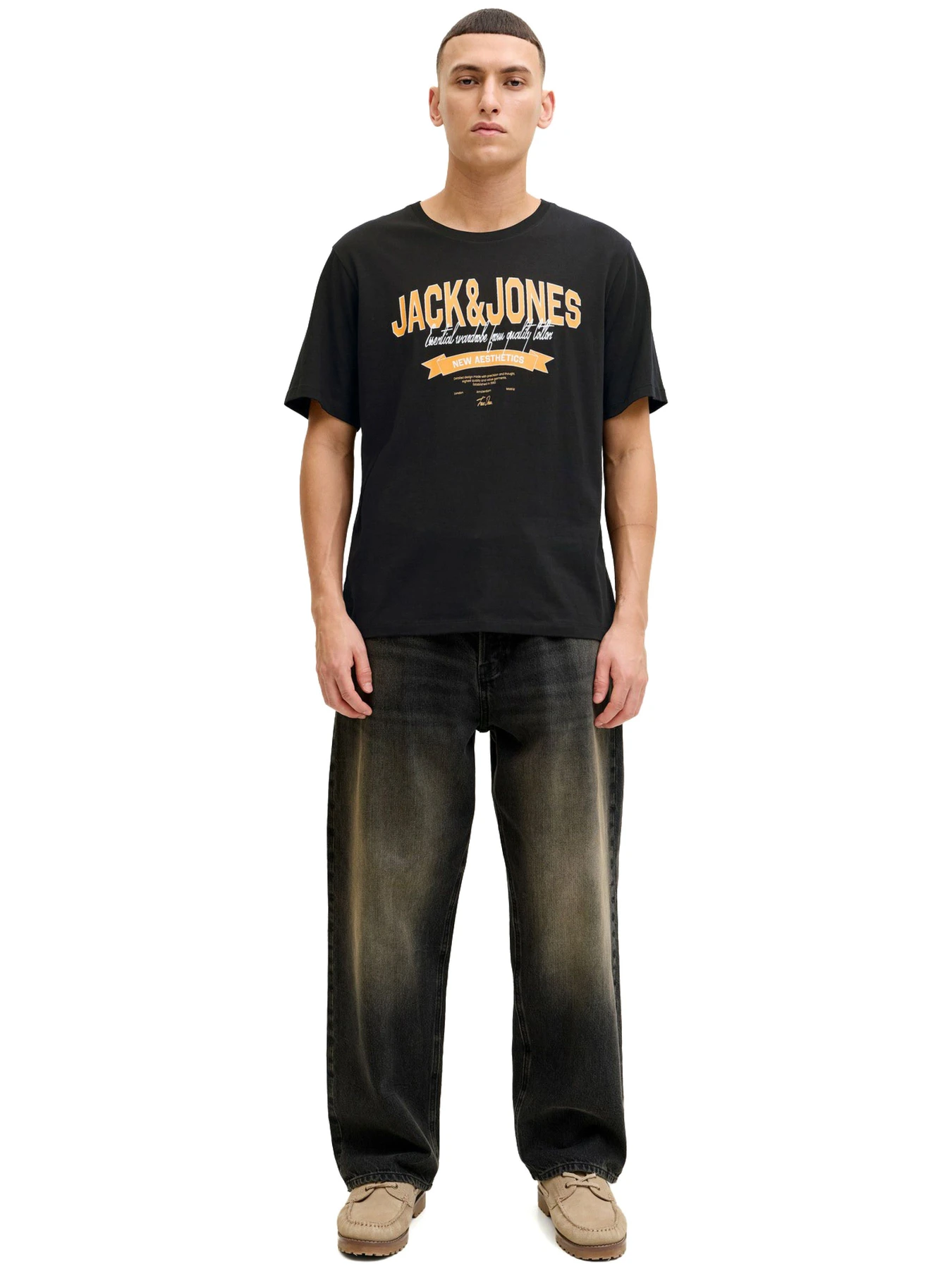 Футболки і поло JACK & JONES модель 12288016-Black Футболки і поло JACK & JONES модель 12288016-Black Фото