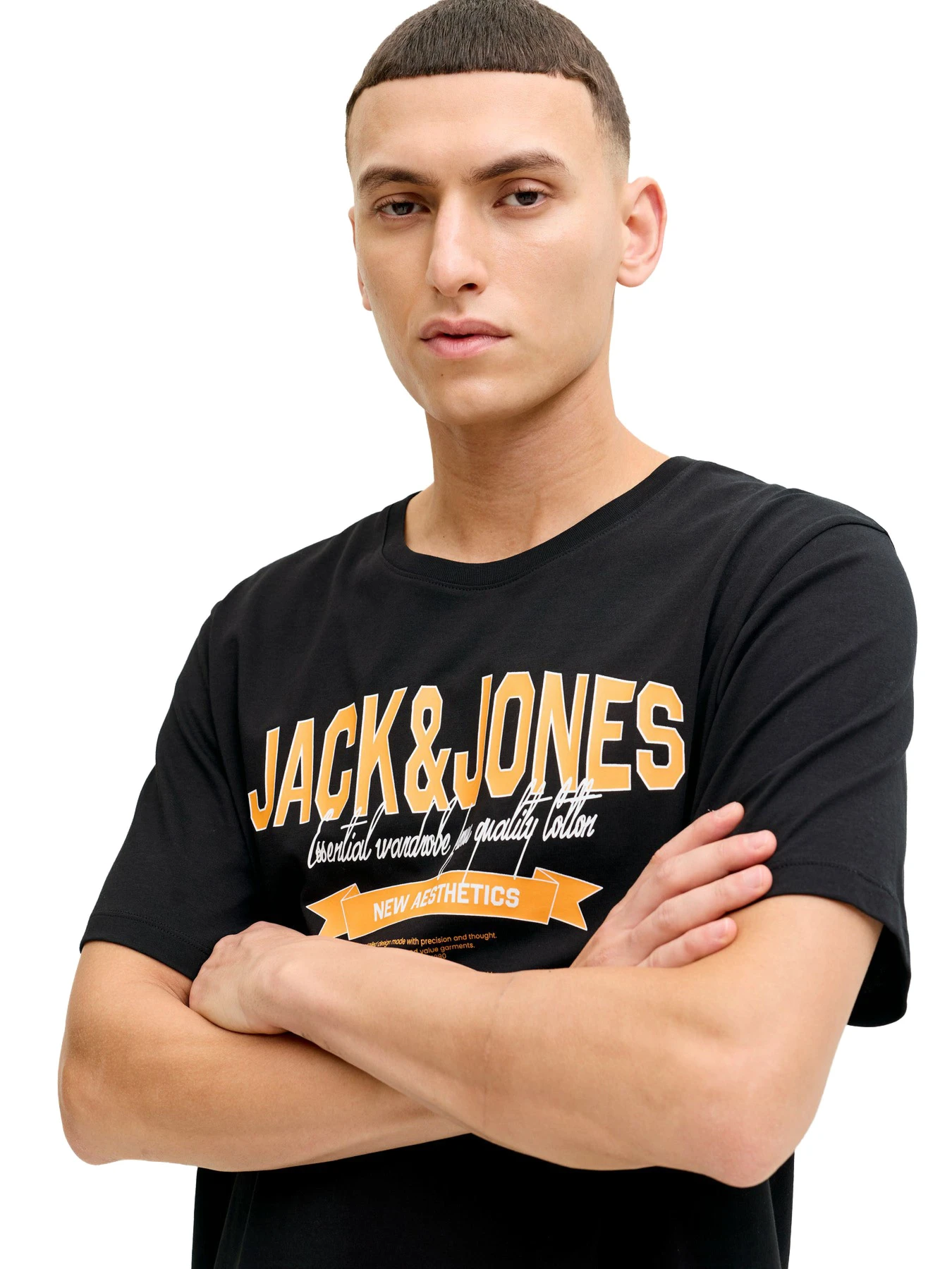 Футболки і поло JACK & JONES модель 12288016-Black Футболки і поло JACK & JONES модель 12288016-Black Фото