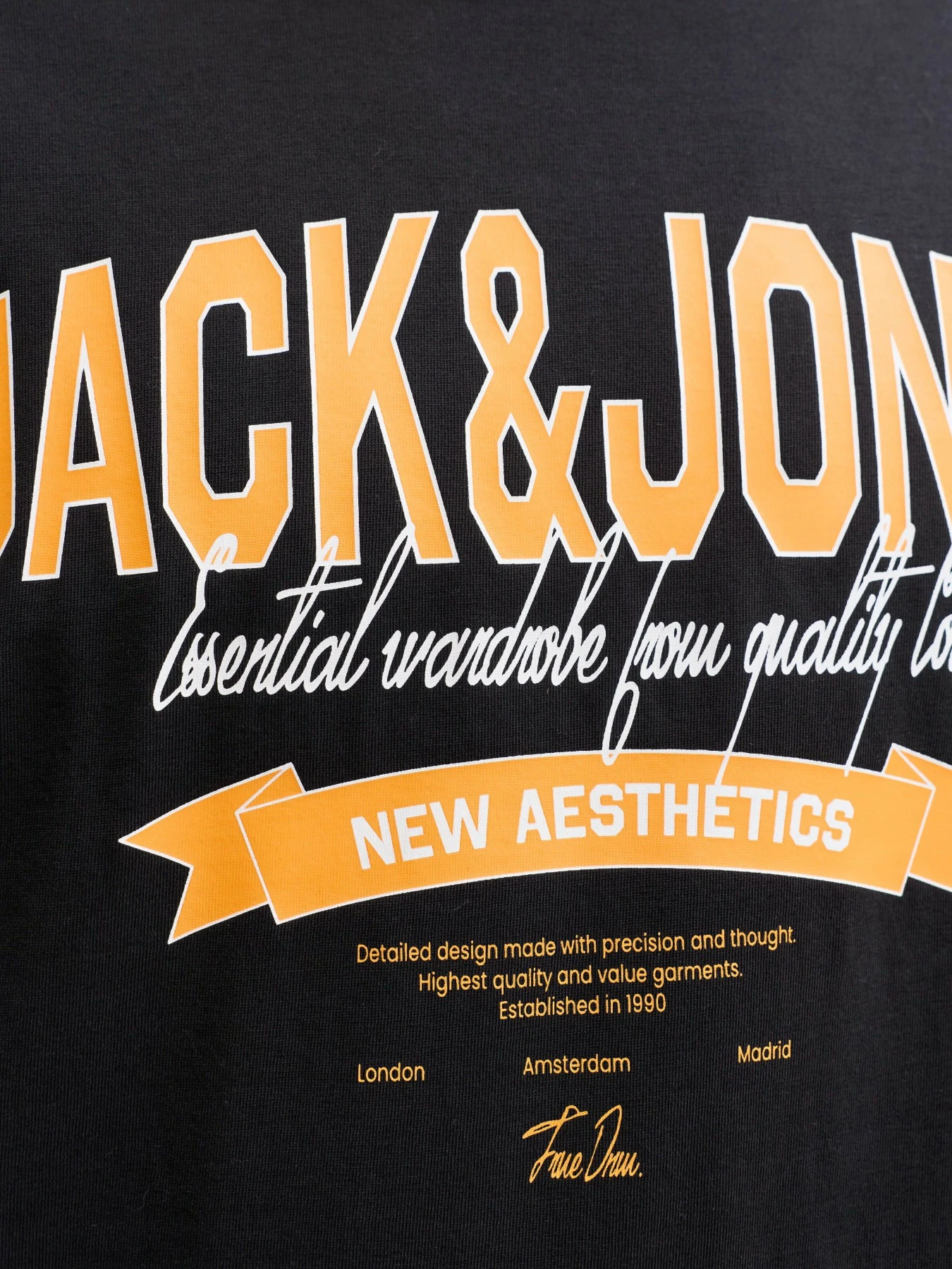 Футболки і поло JACK & JONES модель 12288016-Black Футболки і поло JACK & JONES модель 12288016-Black Фото