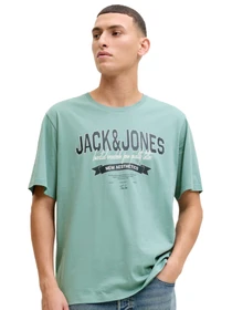 Футболки і поло JACK & JONES модель 12288016-Mineral Blue Фото