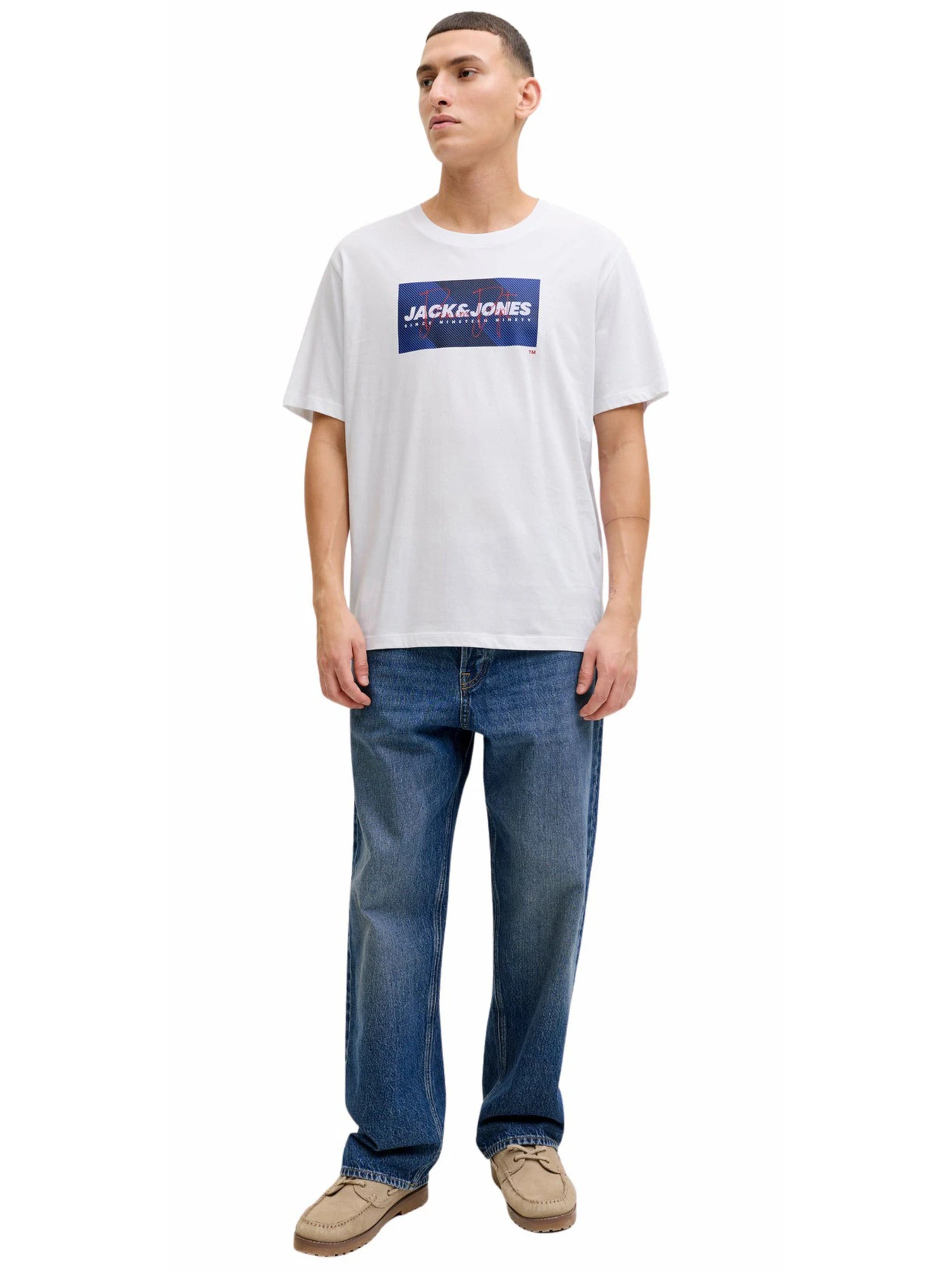 Футболки и поло JACK & JONES модель 12288492-Bright White Фото
