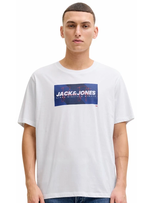 Футболки и поло JACK & JONES модель 12288492-Bright White Фото