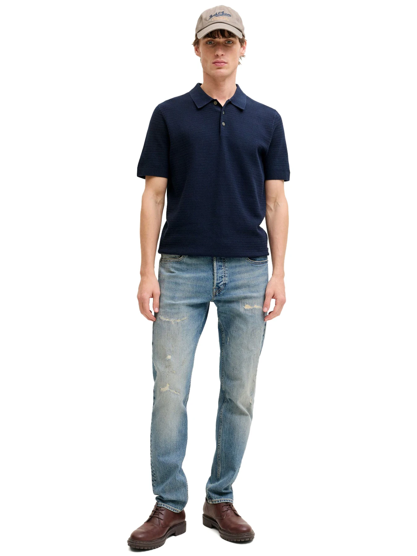 Футболки і поло JACK & JONES модель 12292034-Sky Captain Фото