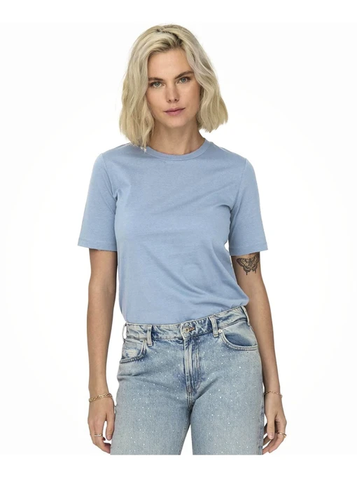 Футболки и поло Only модель 15270390-Cashmere Blue Фото