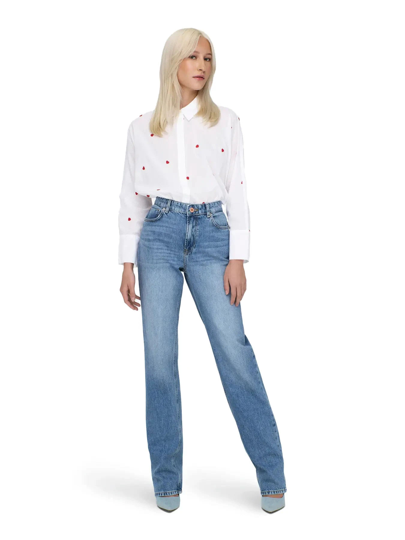 Рубашки Only модель 15283743-Bright White Фото