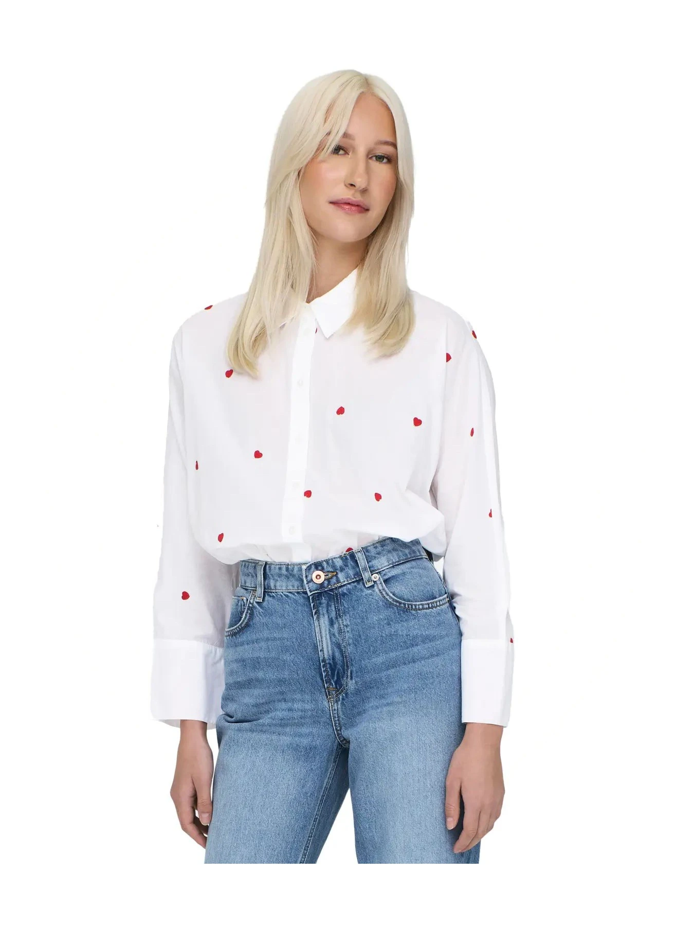 Рубашки Only модель 15283743-Bright White Фото