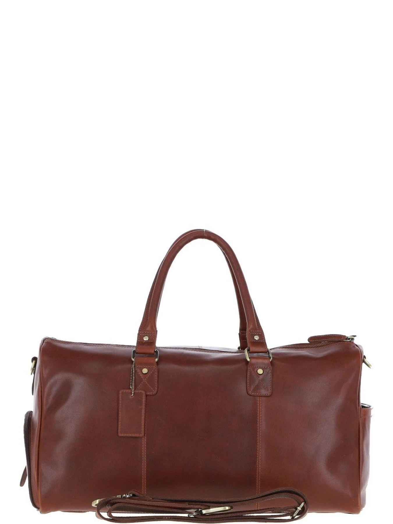 Дорожні сумки та валізи Ashwood Leather модель K48 CHESTNUT Фото