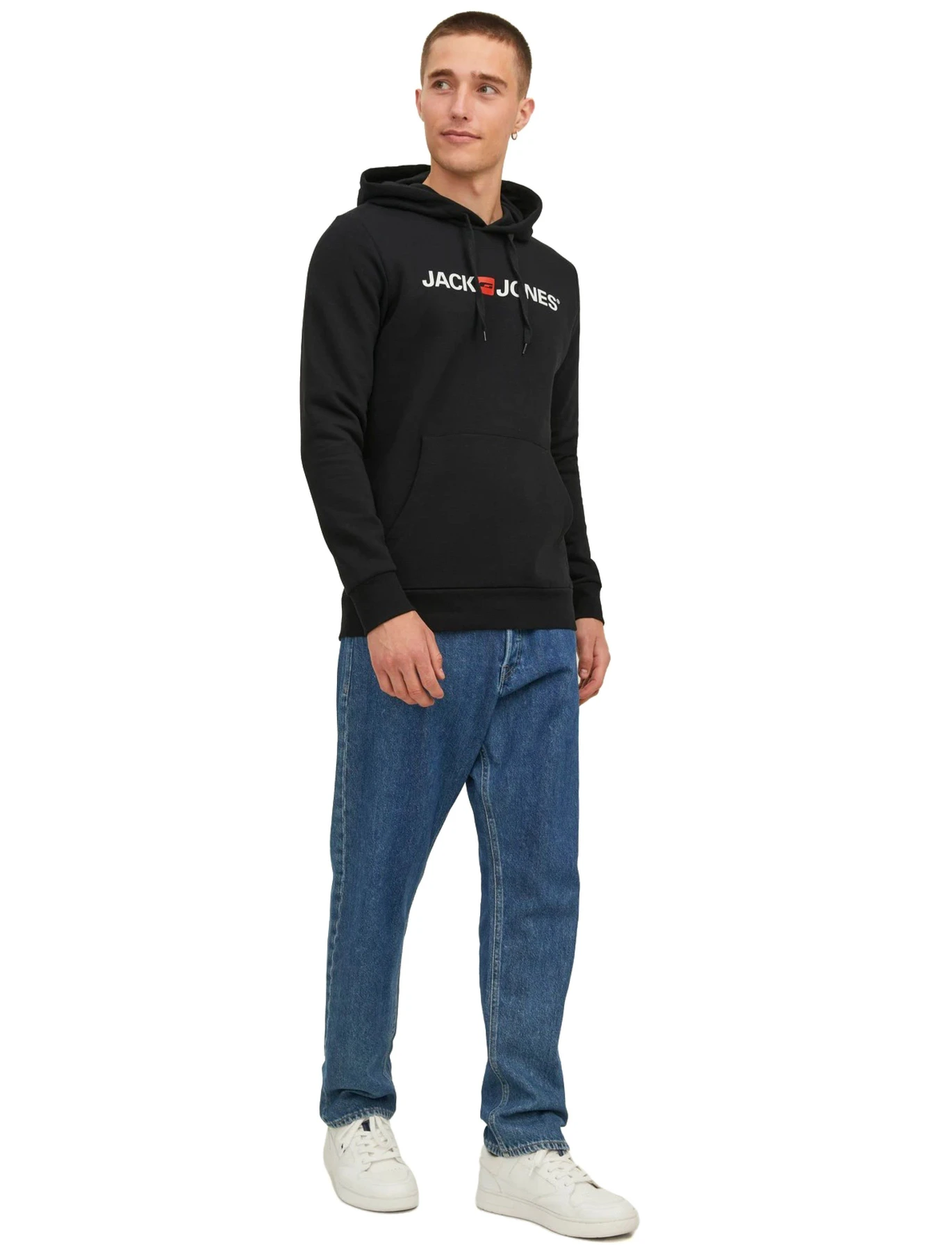 Худі та світшоти JACK & JONES модель 12137054-Black Фото