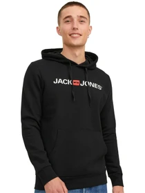 Худі та світшоти JACK & JONES модель 12137054-Black Фото