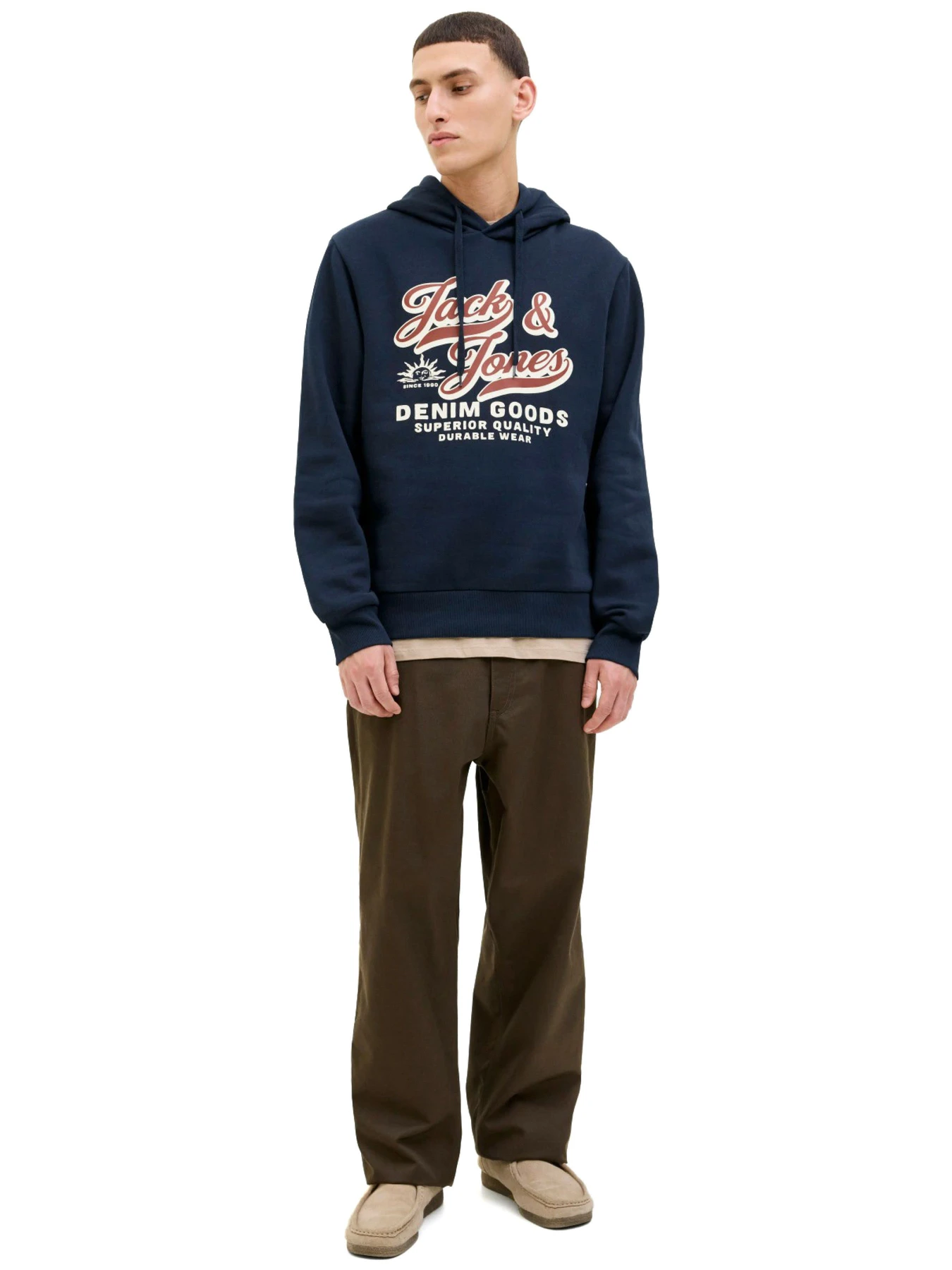 Худі та світшоти JACK & JONES модель 12279649-Sky Captain Фото