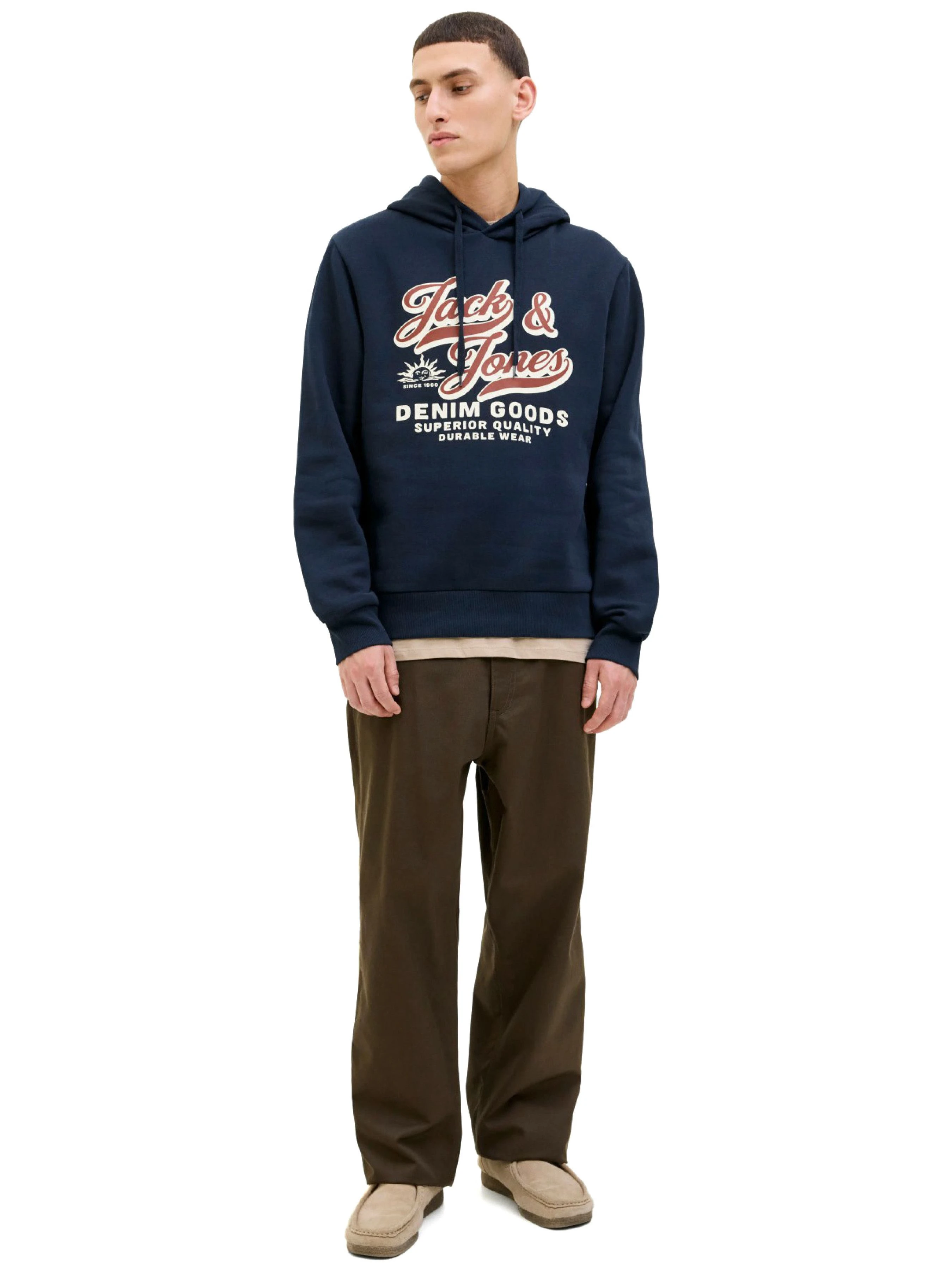 Бавовняне Чоловіче Худі JACK & JONES фото 2