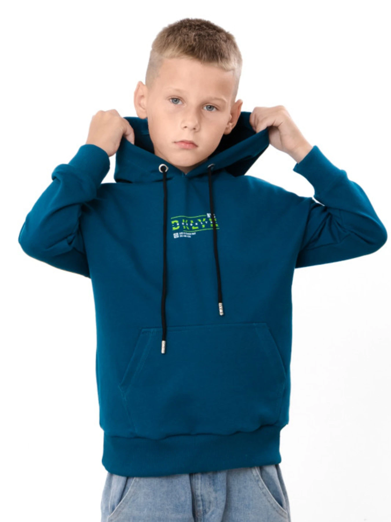 Худи и свитшоты Носи своє модель 6394-057-33-4-sinxo-smaragdovij-dklyn Фото