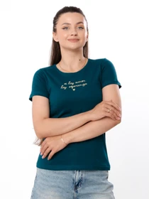 Футболки и поло Носи своє модель 8188-001-33-1-temno-smaragdovij-esperanza Фото