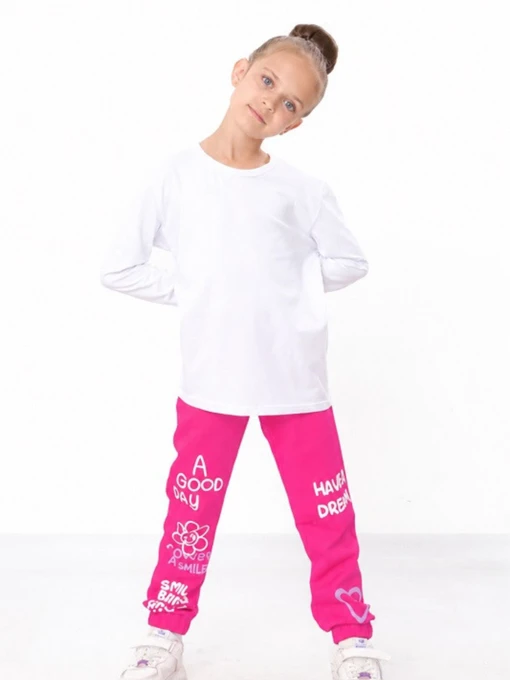 Штани Носи своє модель 6155-023-33-3-svtlo-malinovij-smile Фото