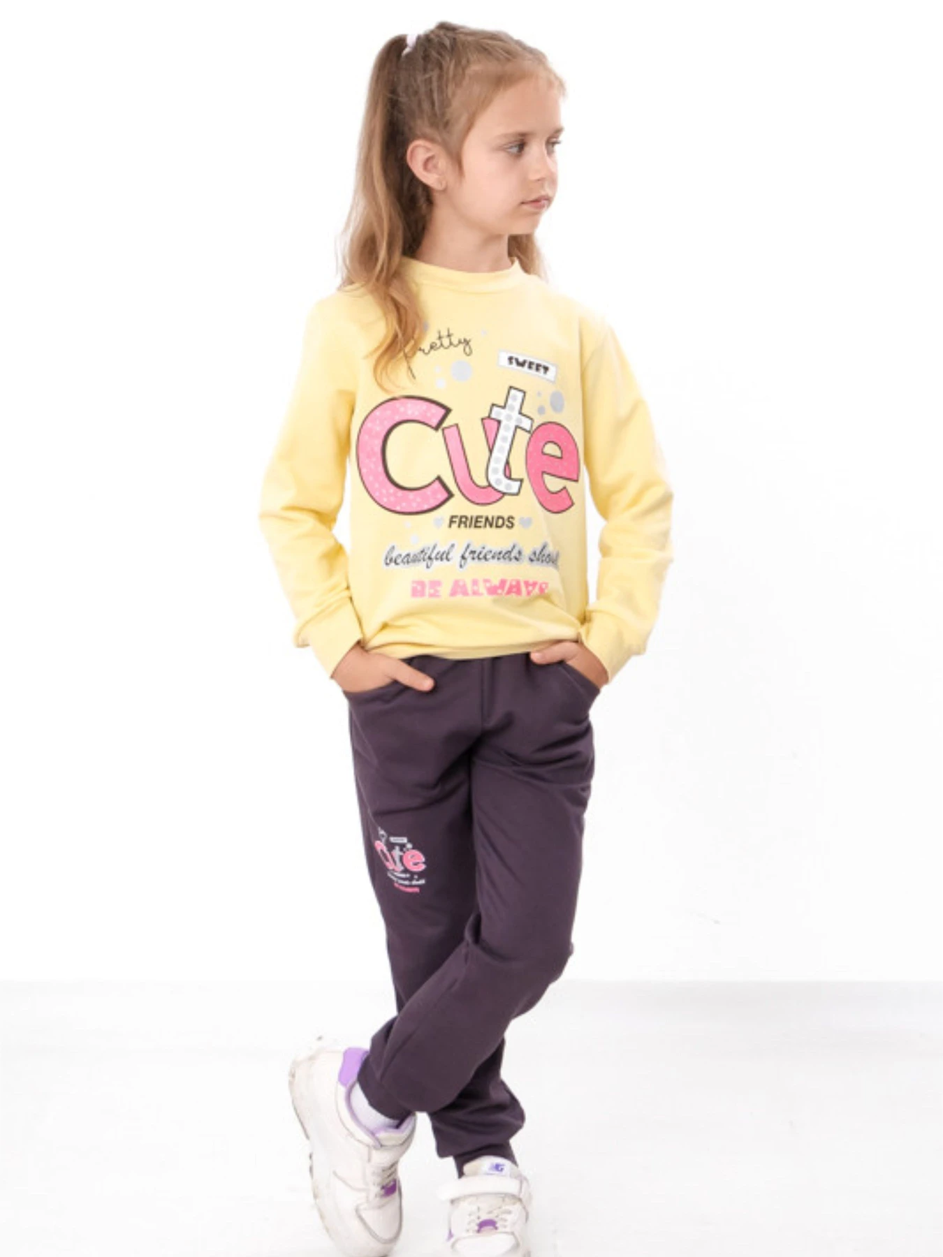 Костюмы Носи своє модель 6063-023-33-svtlo-zhovtij-cute Фото