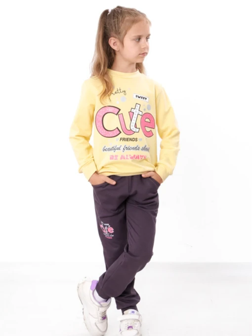 Костюмы Носи своє модель 6063-023-33-svtlo-zhovtij-cute Фото