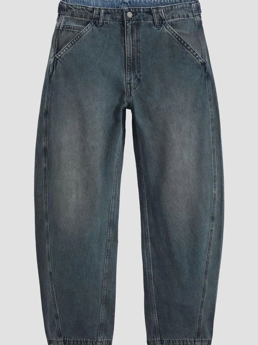Бавовняні Чоловічі Широкі джинси Levi's фото 2