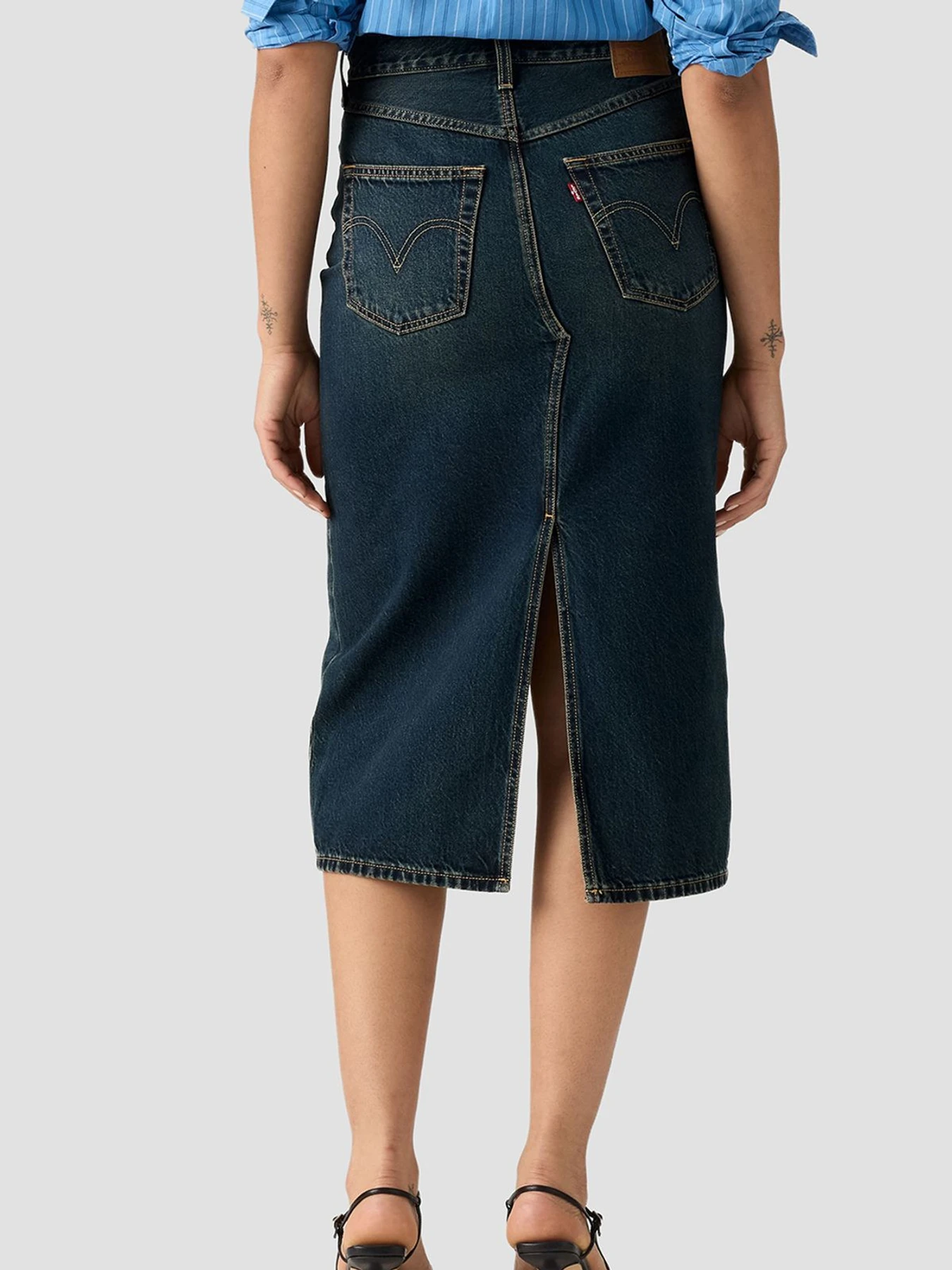 Юбки Levi's модель 008AF;0001 Юбки Levi's модель 008AF;0001 Фото