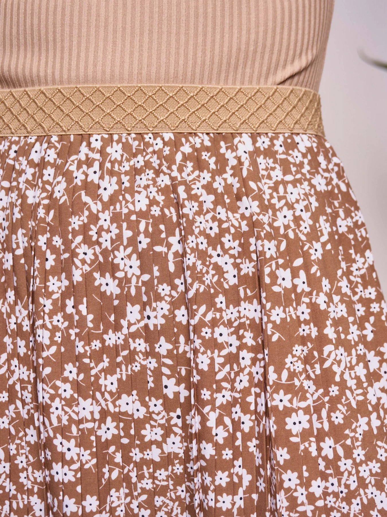 Спідниці ISSA Plus модель 13259_brown Фото