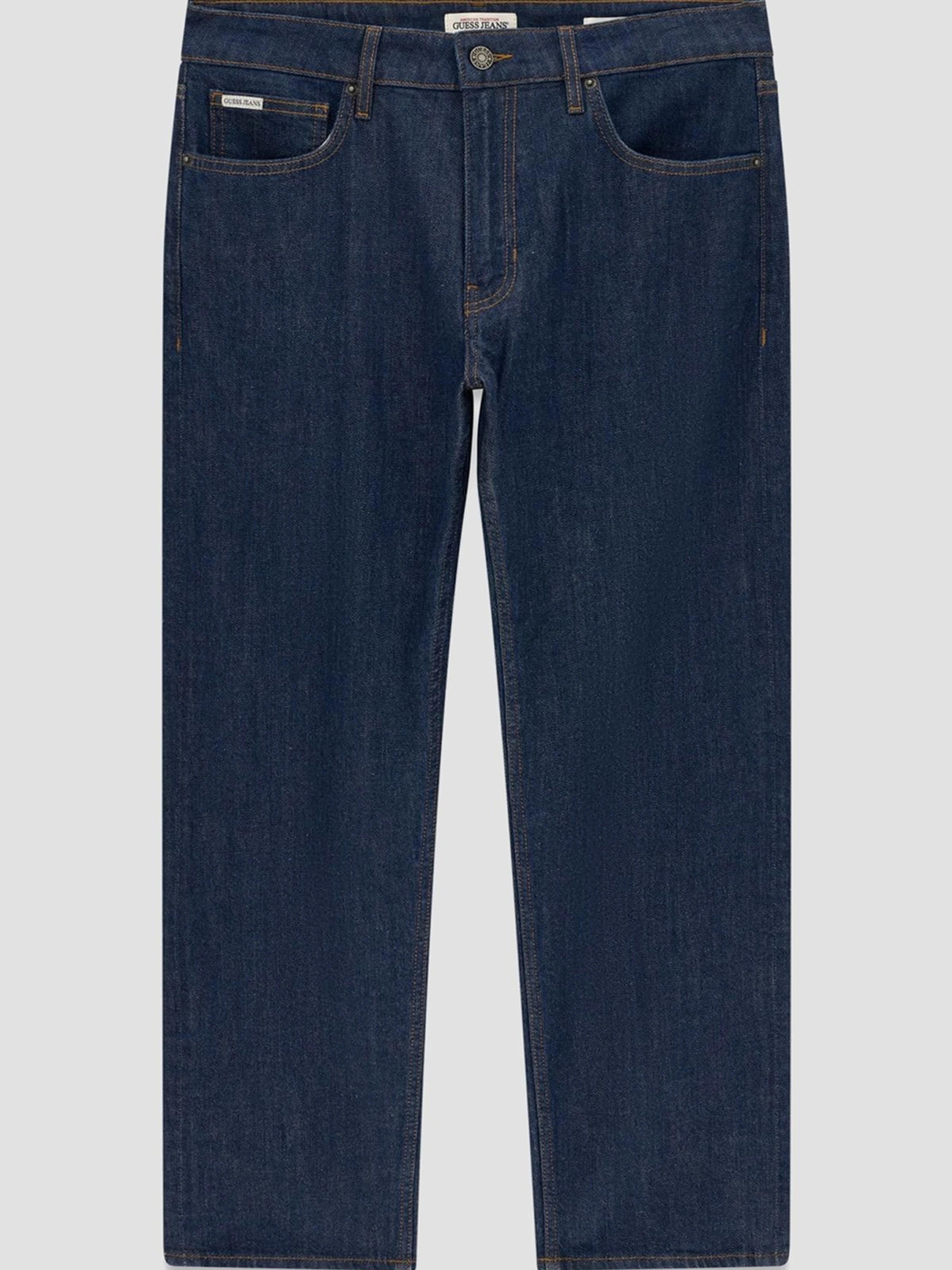 Бавовняні Чоловічі Прямі джинси Guess Jeans фото 2