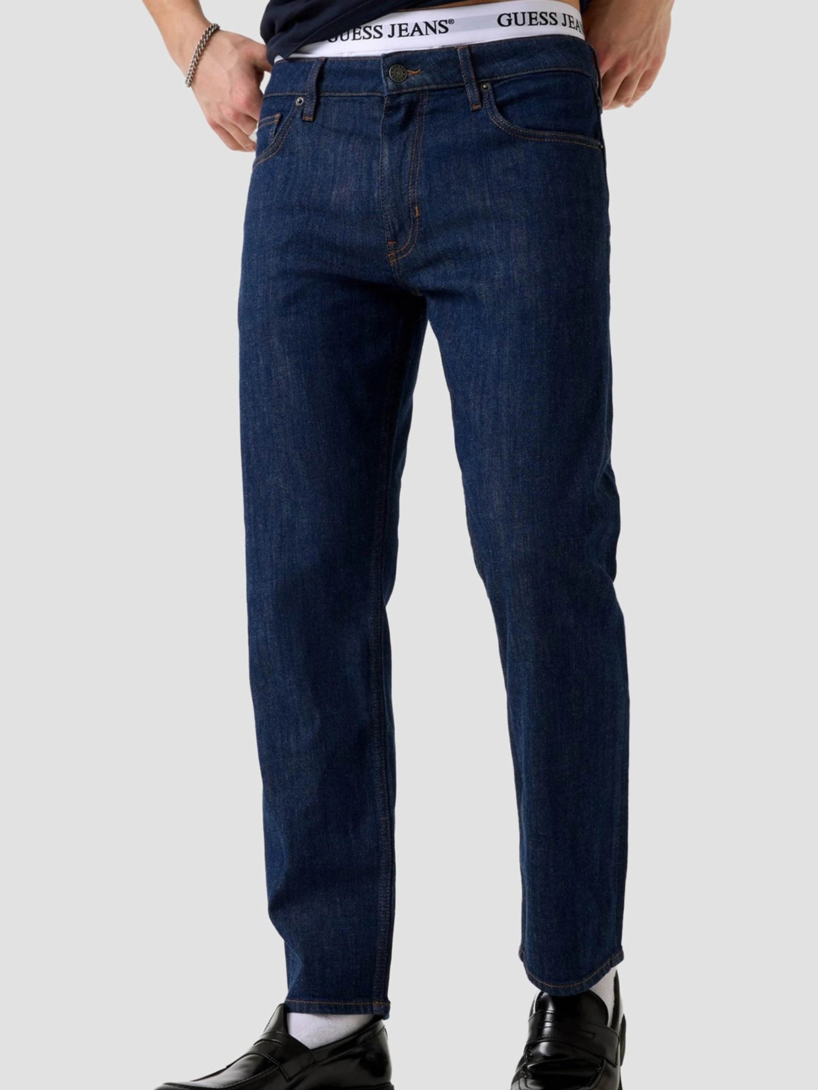 Бавовняні Чоловічі Прямі джинси Guess Jeans