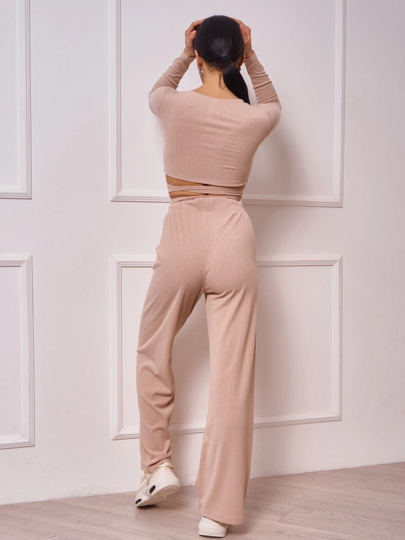Костюмы ISSA Plus модель 13262_beige Фото