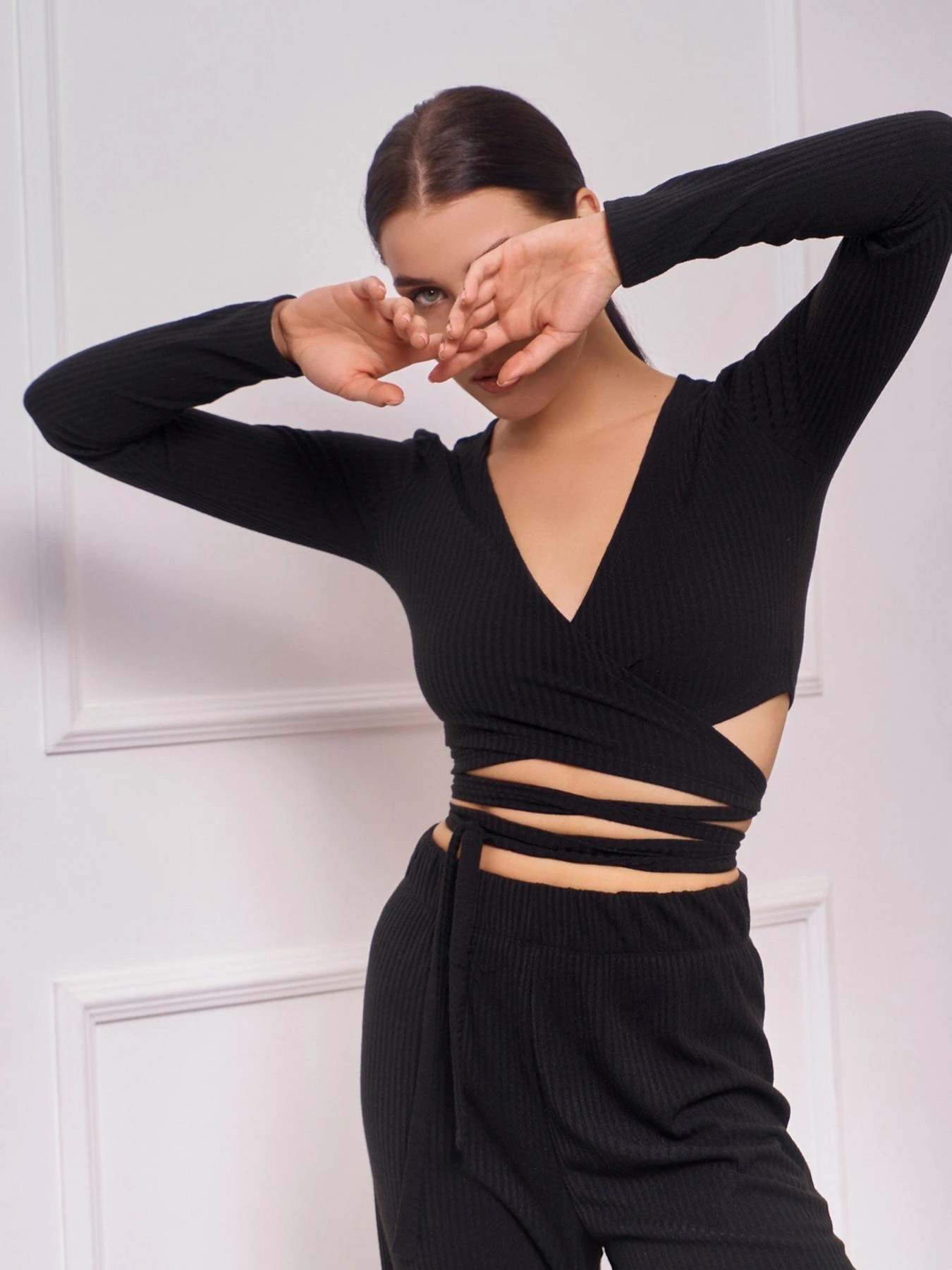 Костюмы ISSA Plus модель 13262_black Фото