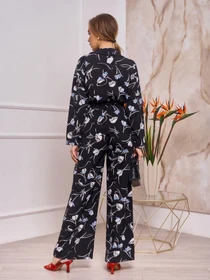 Костюмы ISSA Plus модель 13264_black Фото