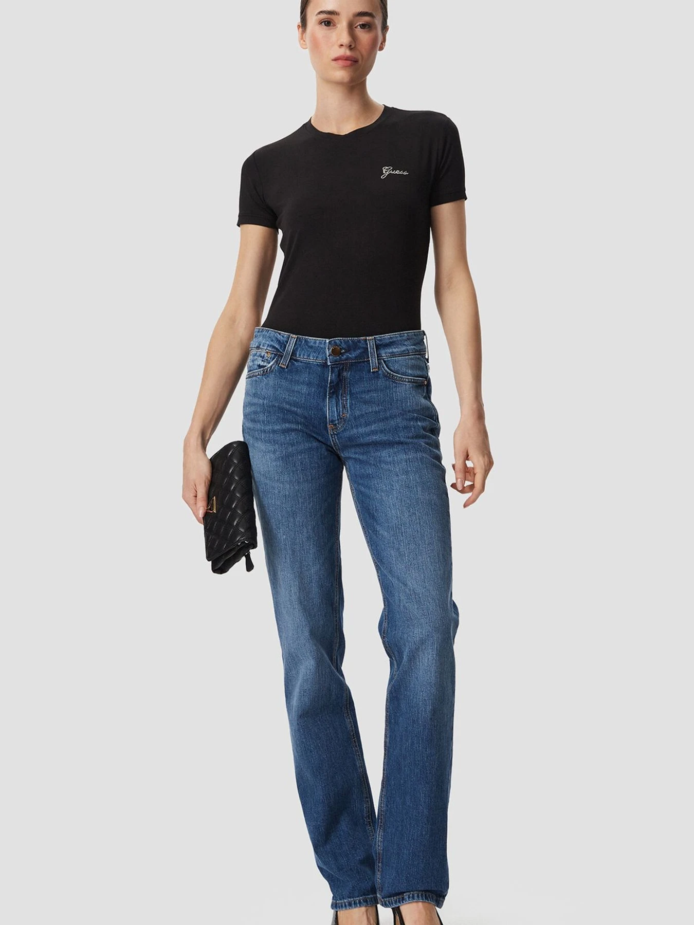 Футболки и поло GUESS модель W6YI12.K3751;JBLK Фото