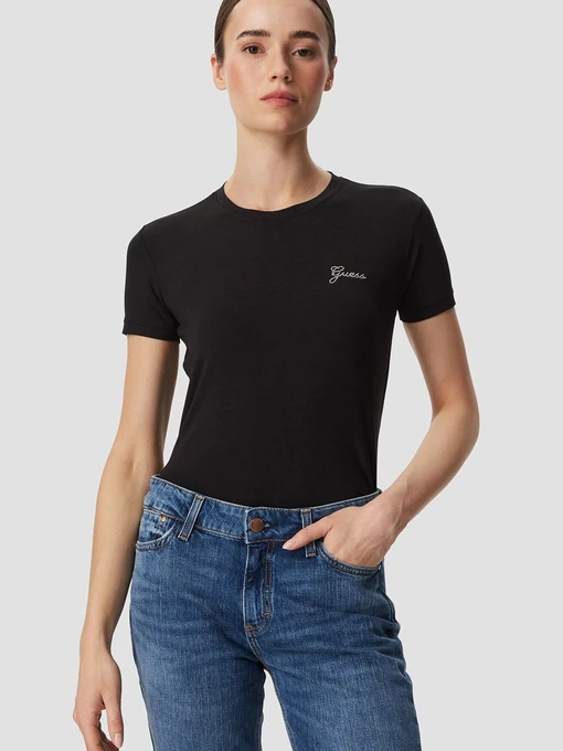Футболки и поло GUESS модель W6YI12.K3751;JBLK Фото