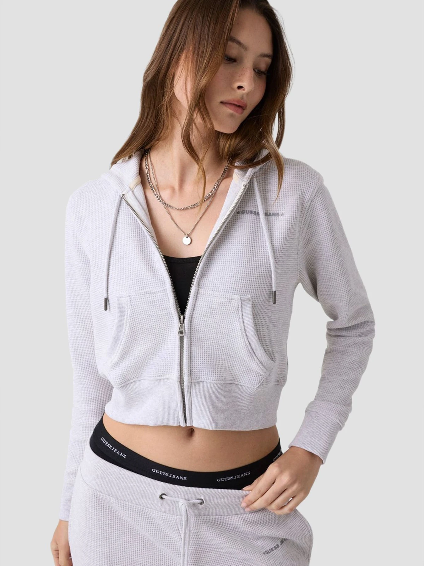Худи и свитшоты Guess Jeans модель W6YQ13.K4206;H91N Фото