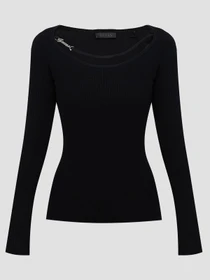 Свитры и кардиганы GUESS модель W6YR22.Z0966;JBLK Фото