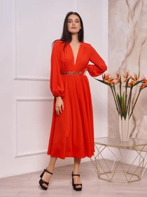Сукні ISSA Plus модель 12539_red Фото