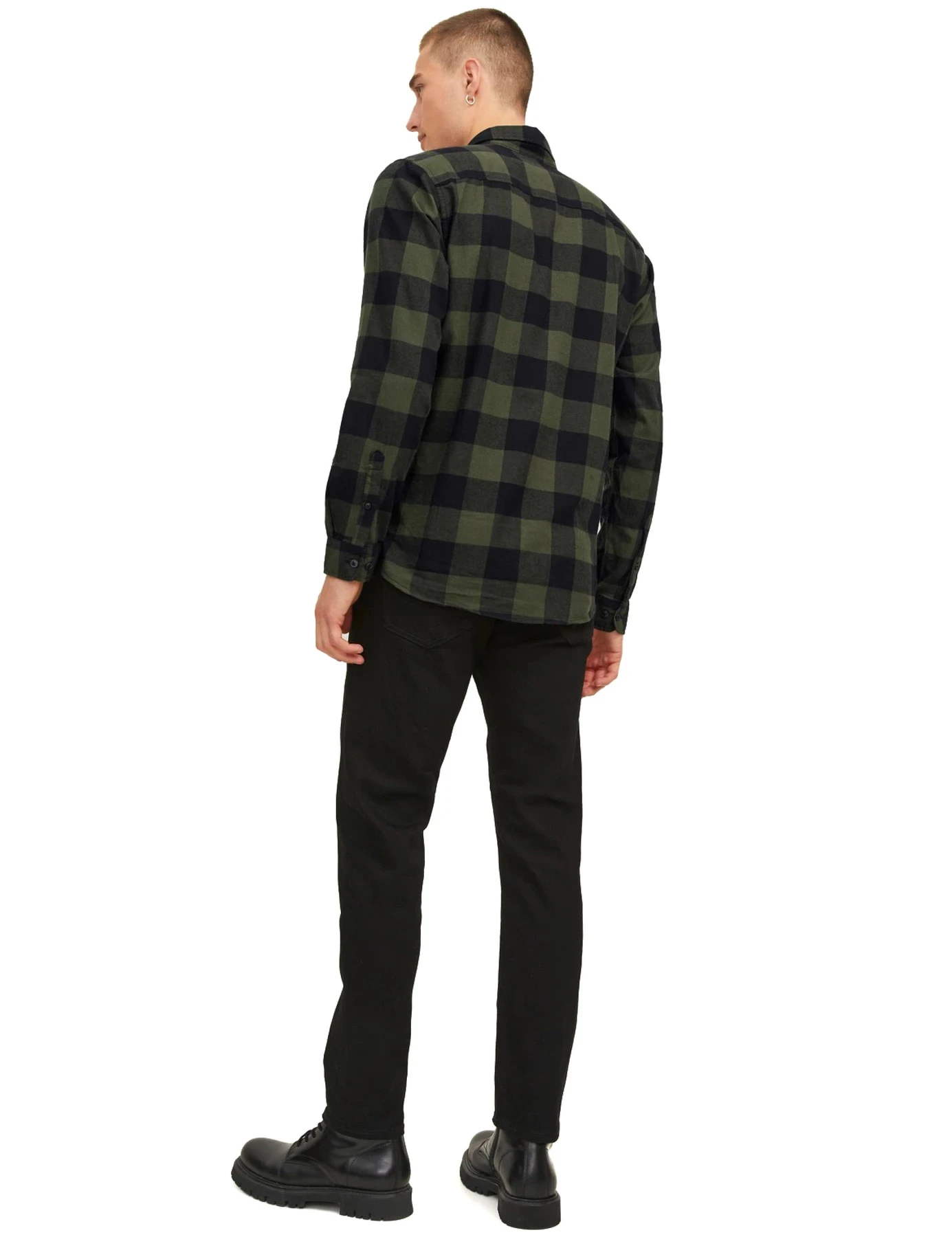 Рубашки JACK & JONES модель 12181602-Dusty Olive Фото