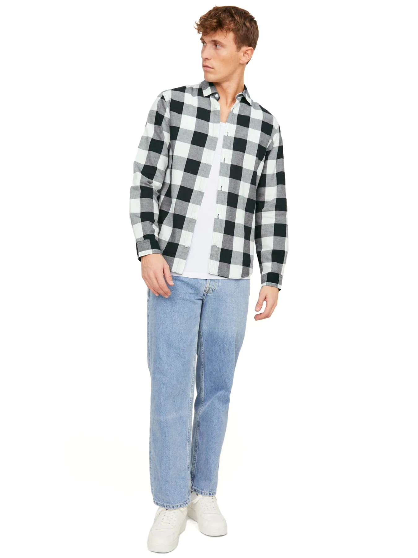 Рубашки JACK & JONES модель 12181602-Whisper White Фото