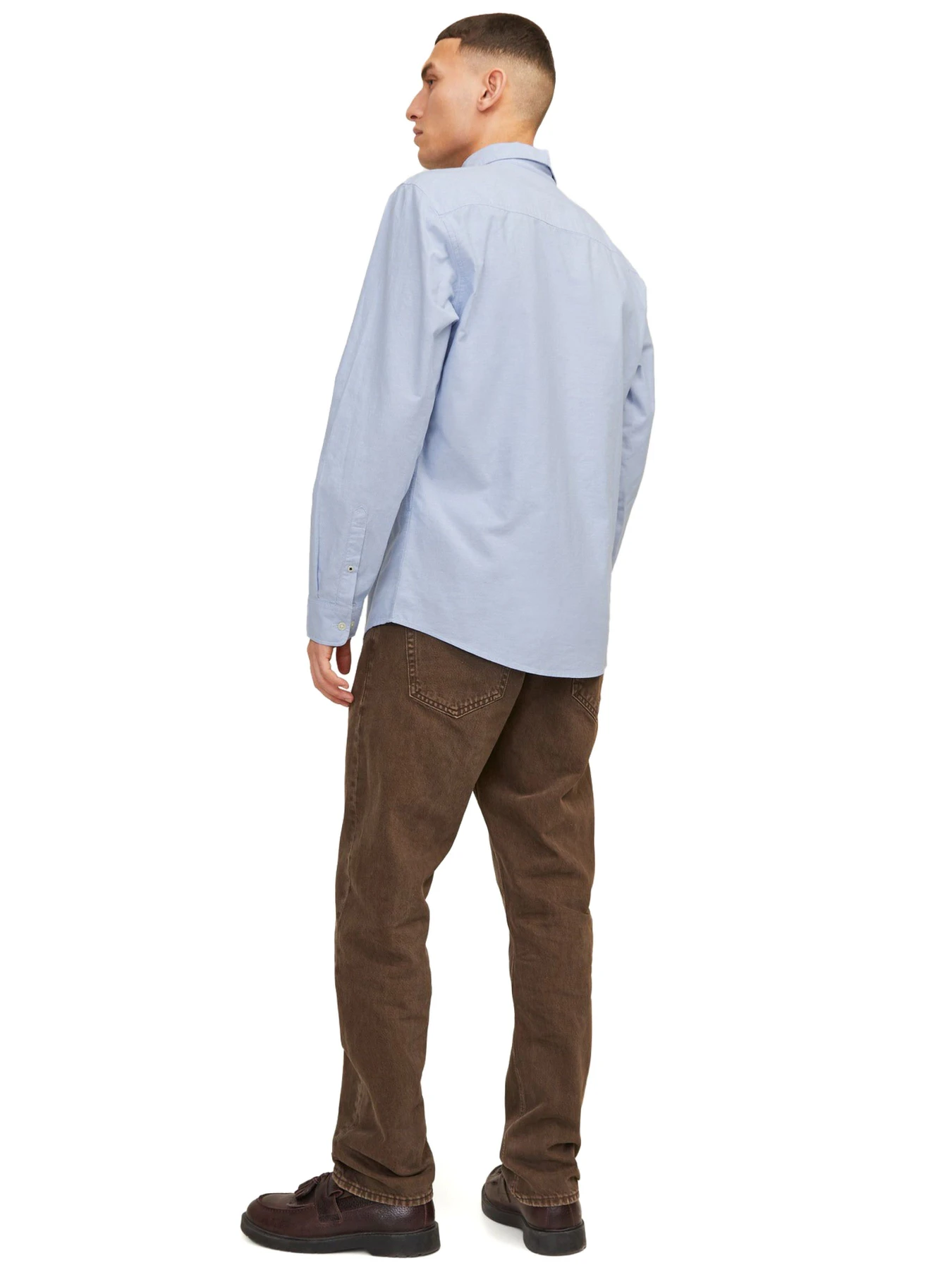 Рубашки JACK & JONES модель 12182486-Cashmere Blue Фото