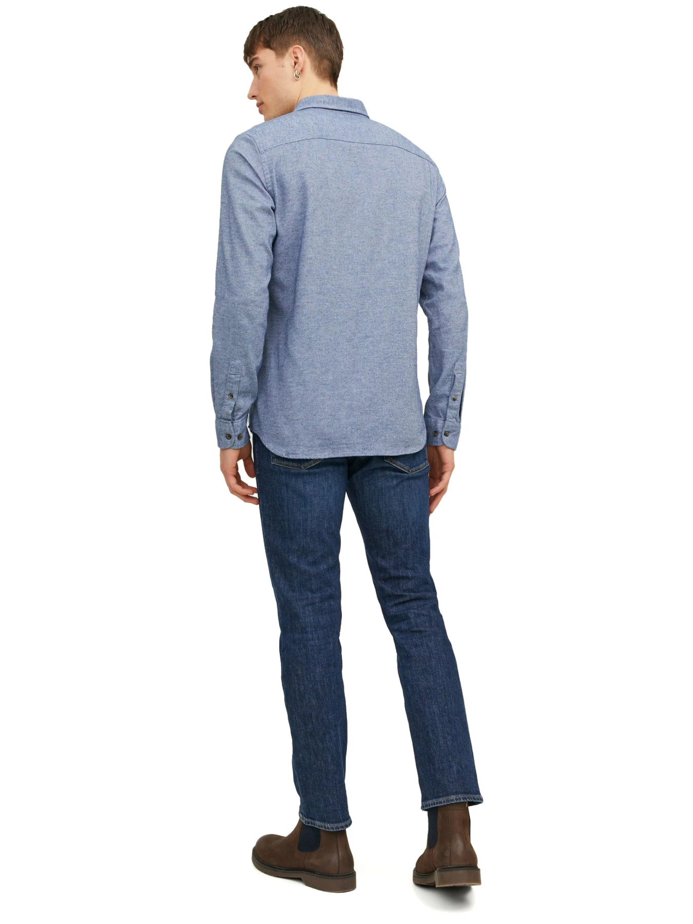 Рубашки JACK & JONES модель 12235974-Faded Denim Фото