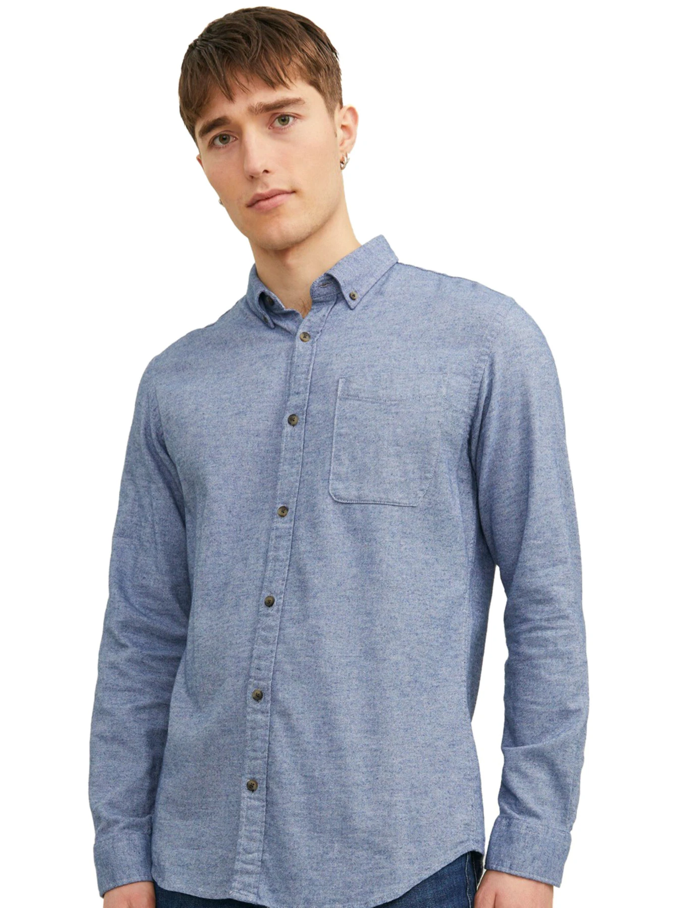 Рубашки JACK & JONES модель 12235974-Faded Denim Фото