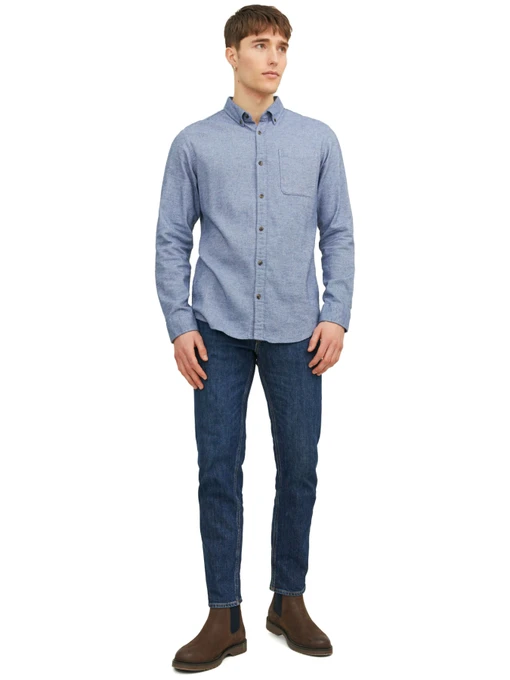 Бавовняна Чоловіча Сорочка повсякденна JACK & JONES фото 2