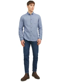 Рубашки JACK & JONES модель 12235974-Faded Denim Фото