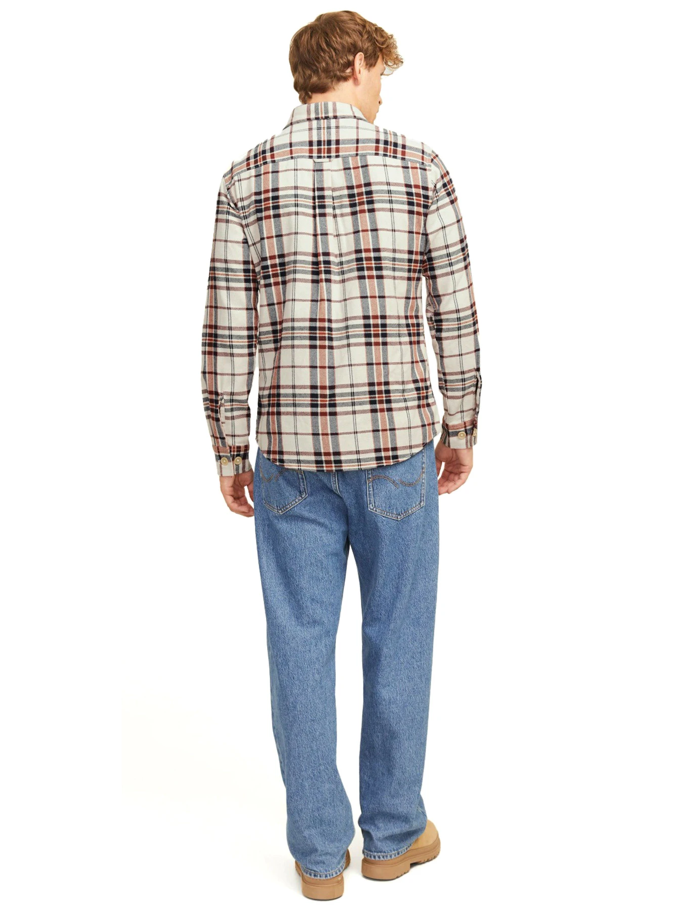 Рубашки JACK & JONES модель 12248409-Mocha Bisque Фото
