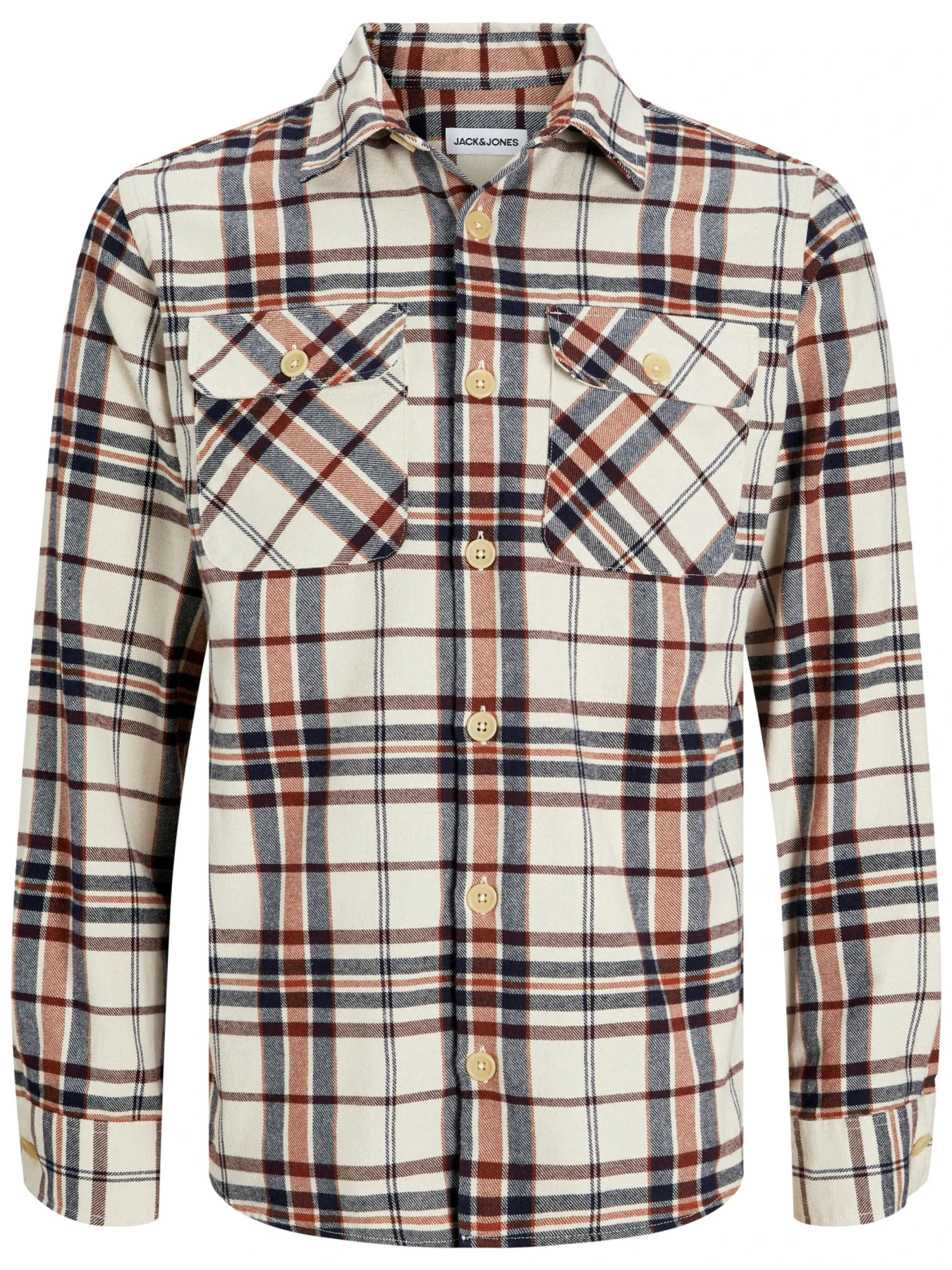 Рубашки JACK & JONES модель 12248409-Mocha Bisque Фото