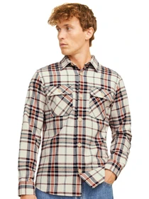Рубашки JACK & JONES модель 12248409-Mocha Bisque Фото