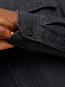 Рубашки JACK & JONES модель 12269262-Black Denim Фото