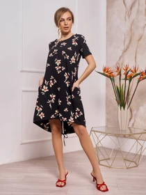 Платья ISSA Plus модель 13249_black Фото