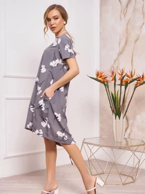 Сукні ISSA Plus модель 13250_grey Фото