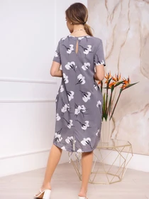 Сукні ISSA Plus модель 13250_grey Фото