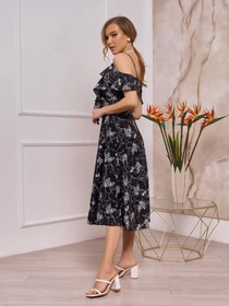 Платья ISSA Plus модель 13251_black Фото