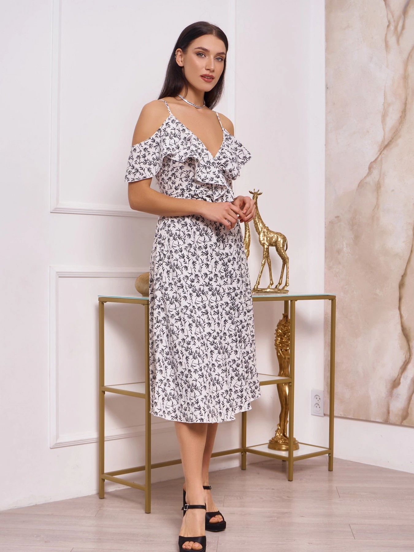 Платья ISSA Plus модель 13252_white Платья ISSA Plus модель 13252_white Фото