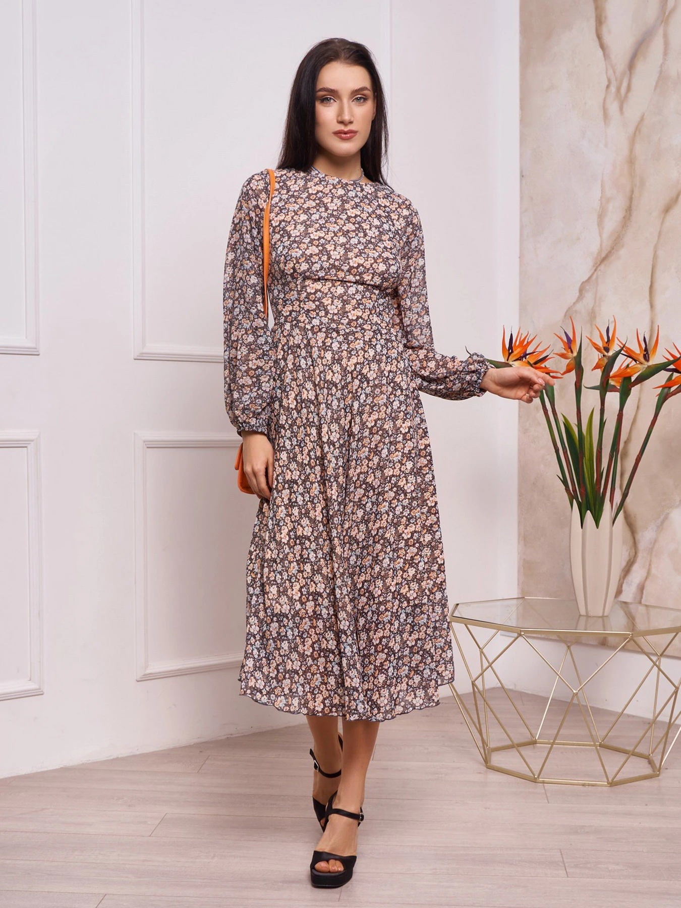Сукні ISSA Plus модель 13253_multicolor Фото